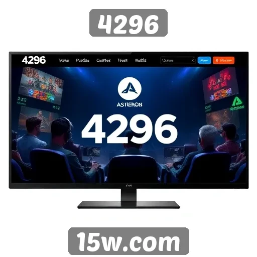 Como o site 4296 se destaca na indústria de jogos